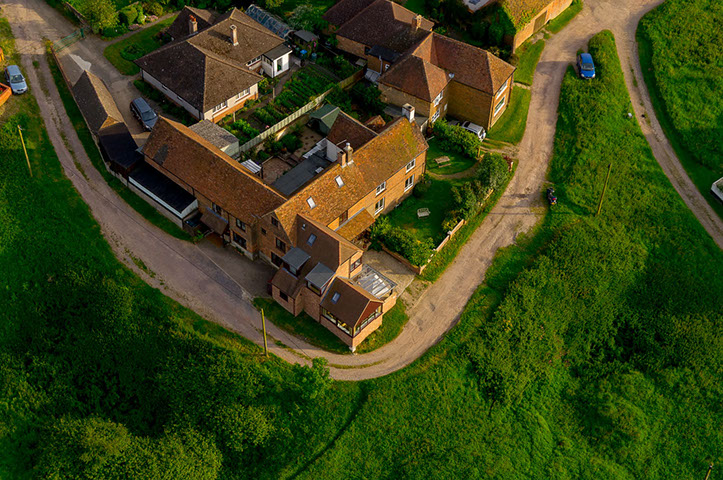 Aerial photo of property for sale 