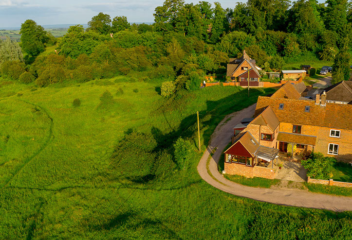 Aerial photo of property for sale