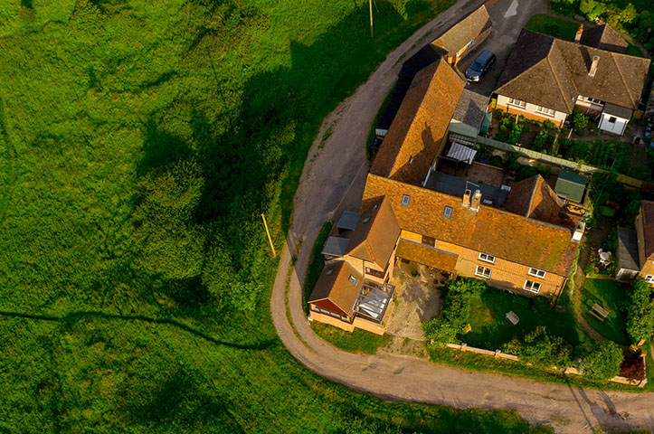 Aerial photo of property for sale