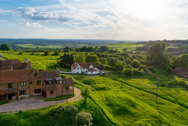 Aerial photo of property for sale